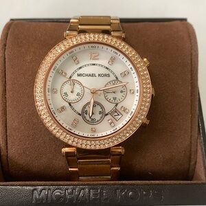 Michael Kors Rose Gold Watch